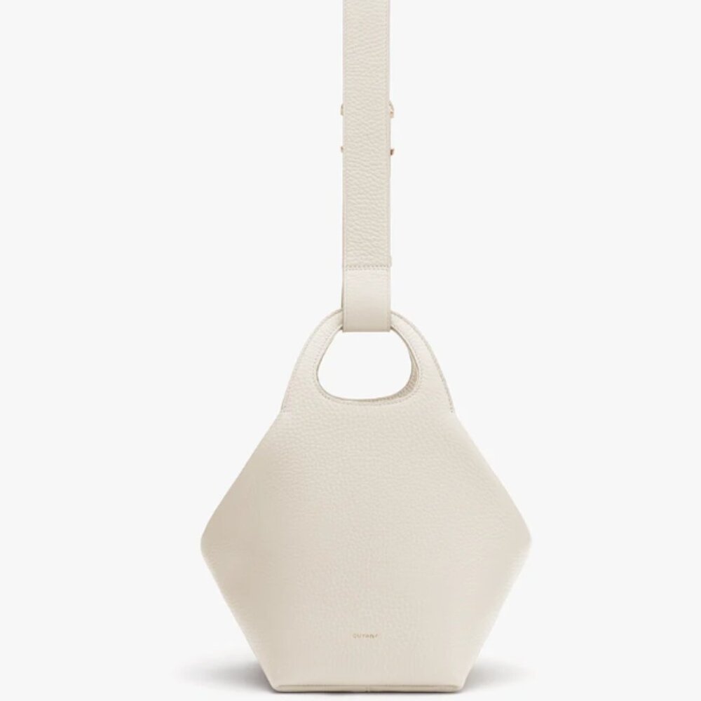 Cuyana Paloma Bag in Ecru